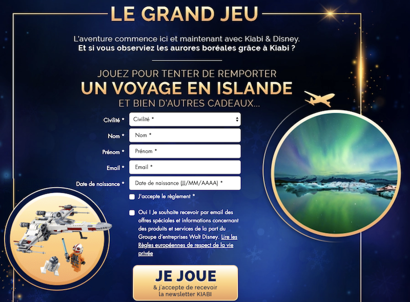 Participez au Grand jeu Kiabi - Disney Un Noel plein d’aventure